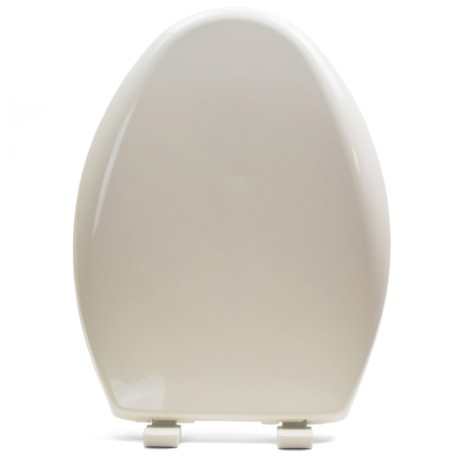 Bemis 1200E4 (Biscuit/Linen) Premium Plastic Soft-Close Elongated Toilet Seat Bemis